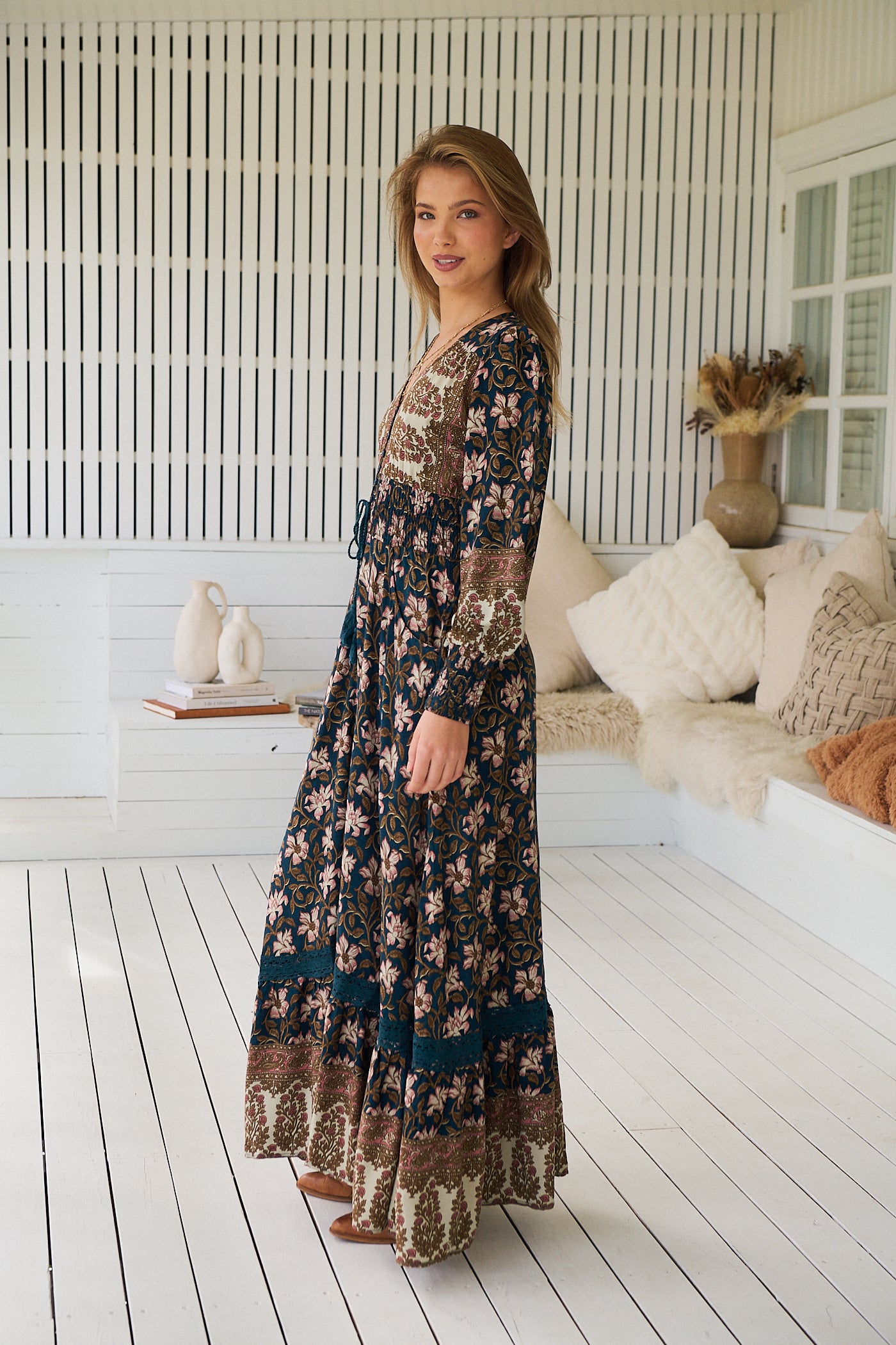  JAASE | NOMADE SABRINA MAXI DRESS | Bohemian Love Runway
