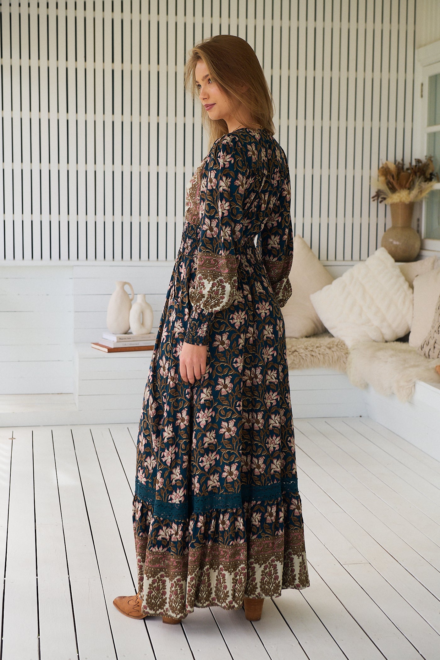  JAASE | NOMADE SABRINA MAXI DRESS | Bohemian Love Runway