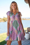 JAASE | LAVENDER HAZE TRACEY MINI DRESS | Bohemian Love Runway