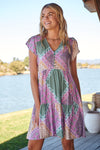 JAASE | LAVENDER HAZE TRACEY MINI DRESS | Bohemian Love Runway