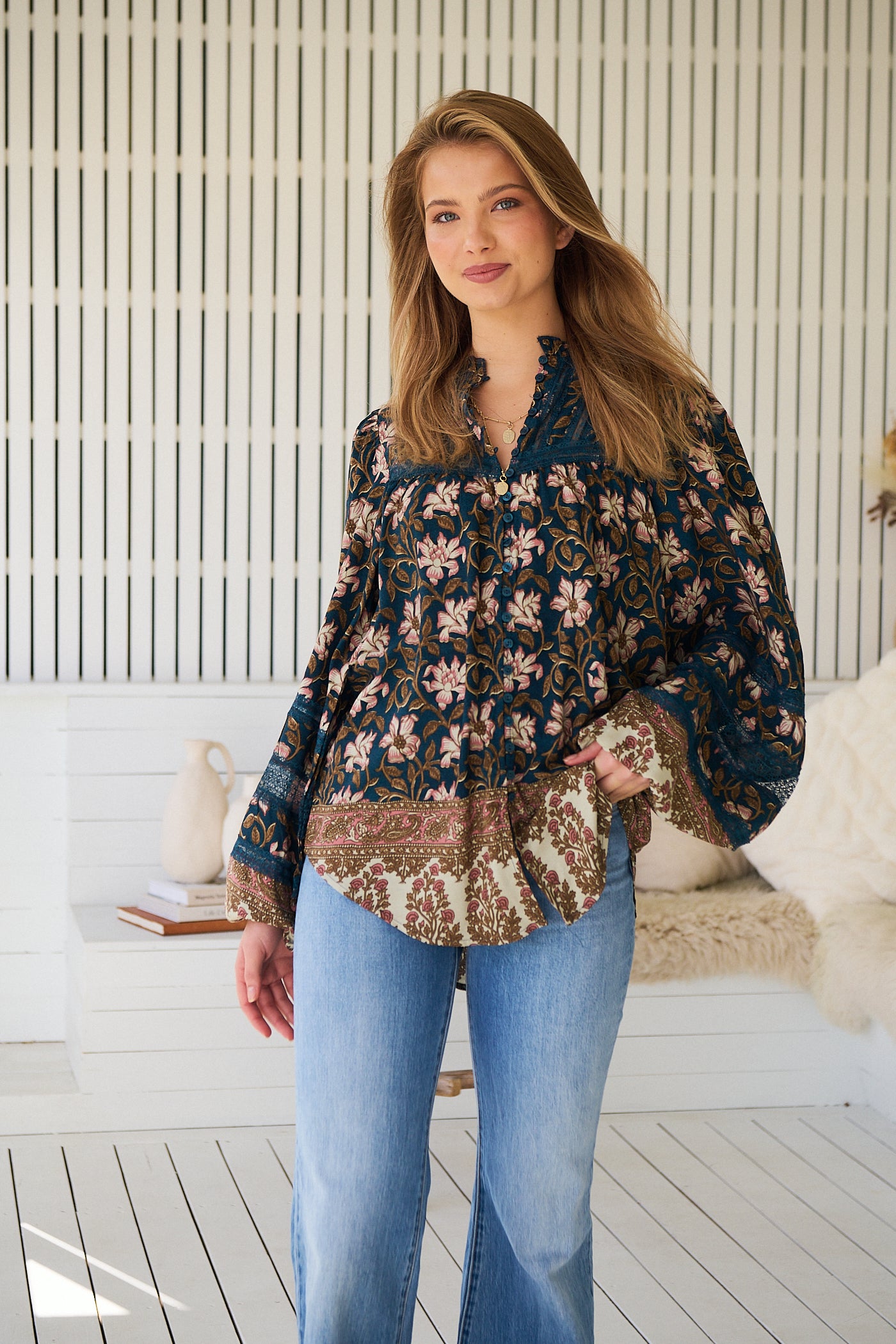  JAASE | NOMADE NADIA BLOUSE | Bohemian Love Runway