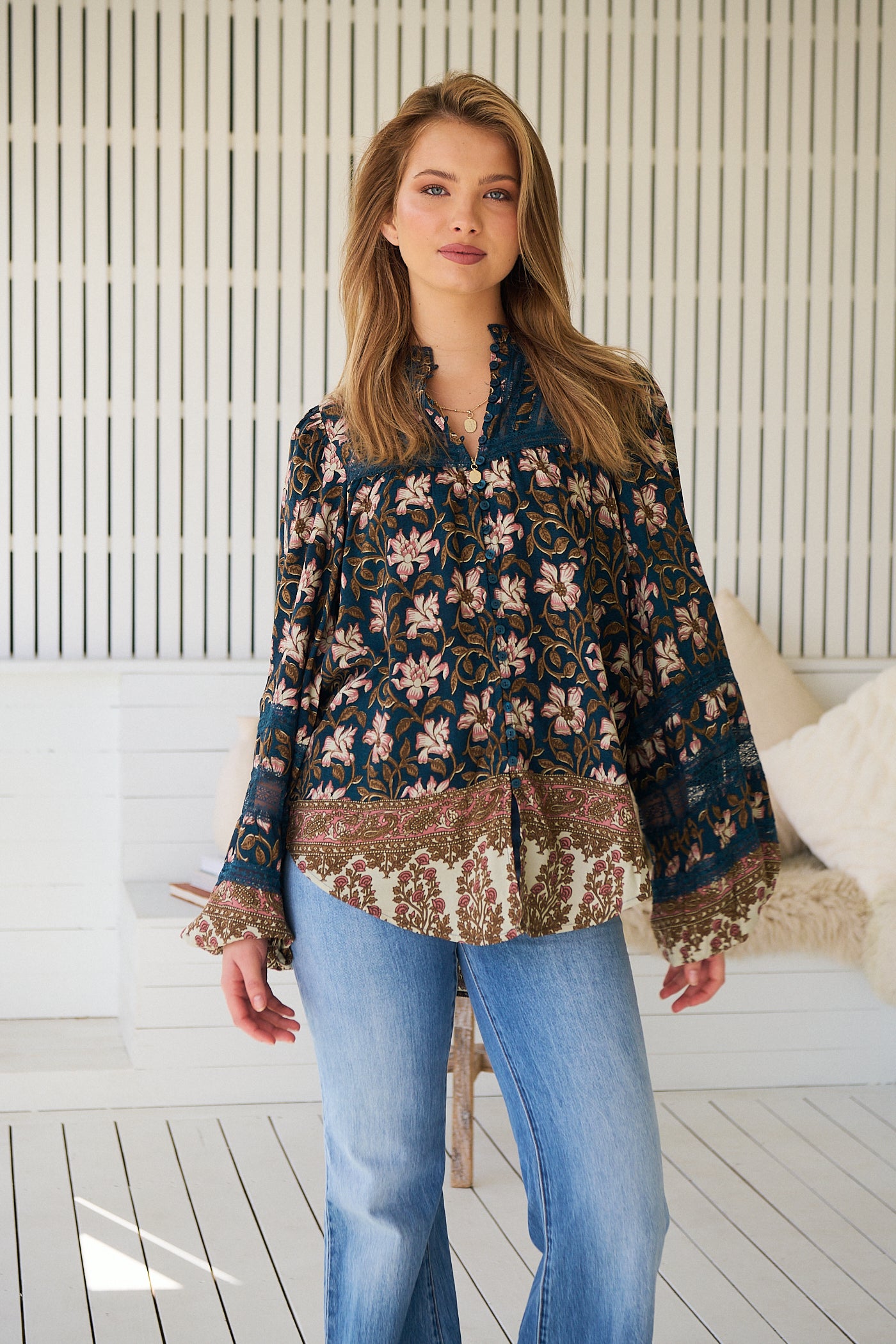  JAASE | NOMADE NADIA BLOUSE | Bohemian Love Runway