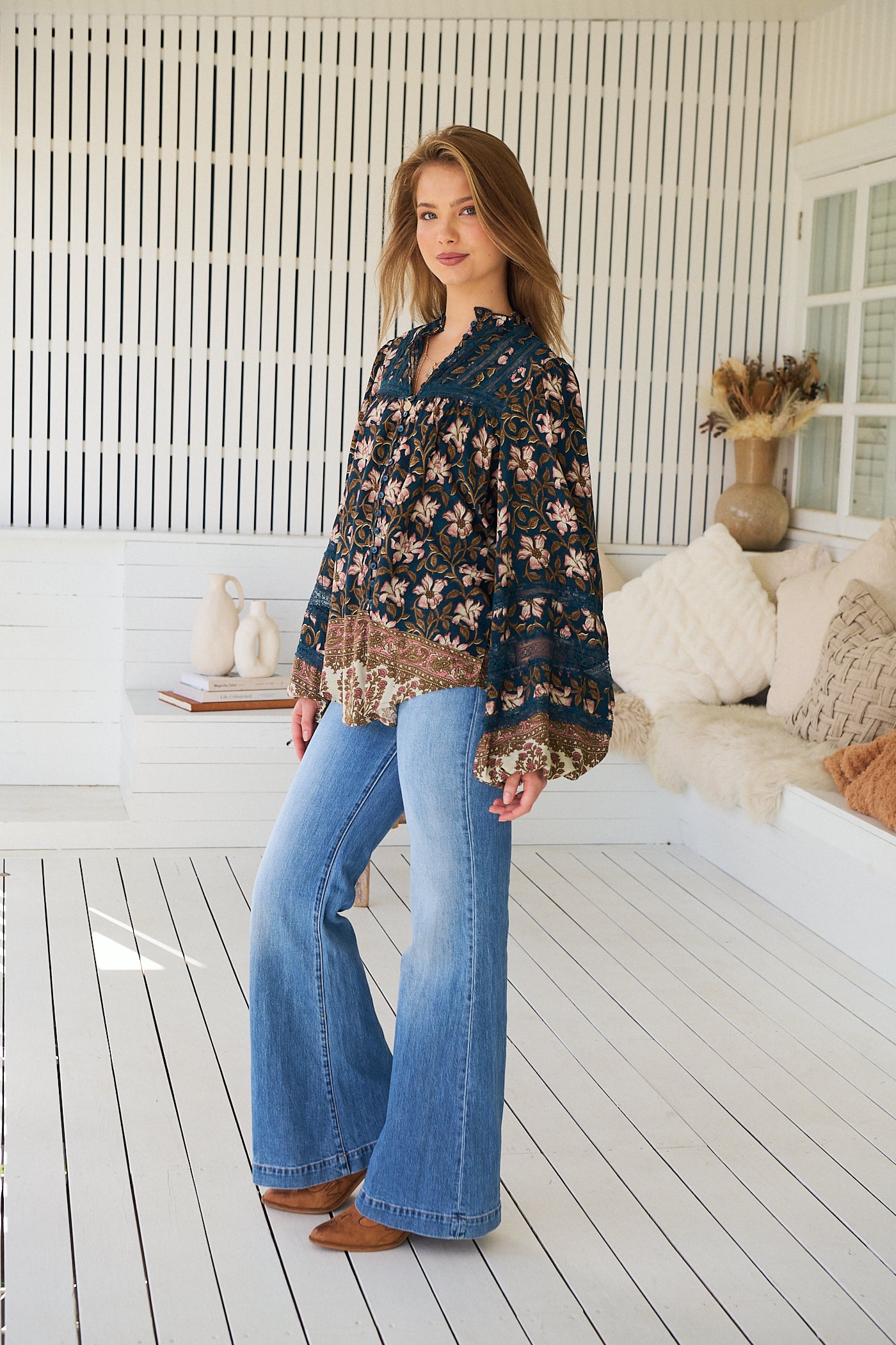  JAASE | NOMADE NADIA BLOUSE | Bohemian Love Runway