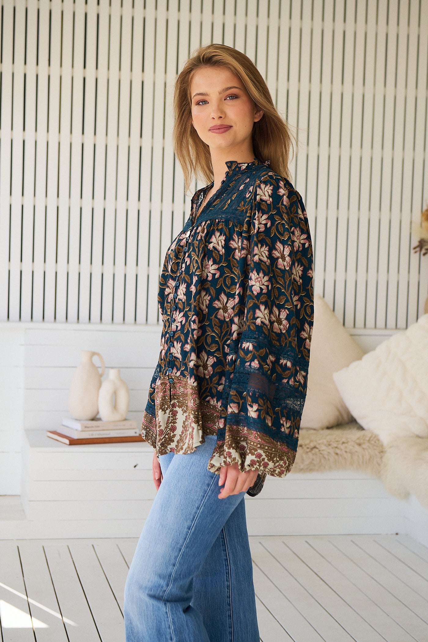  JAASE | NOMADE NADIA BLOUSE | Bohemian Love Runway