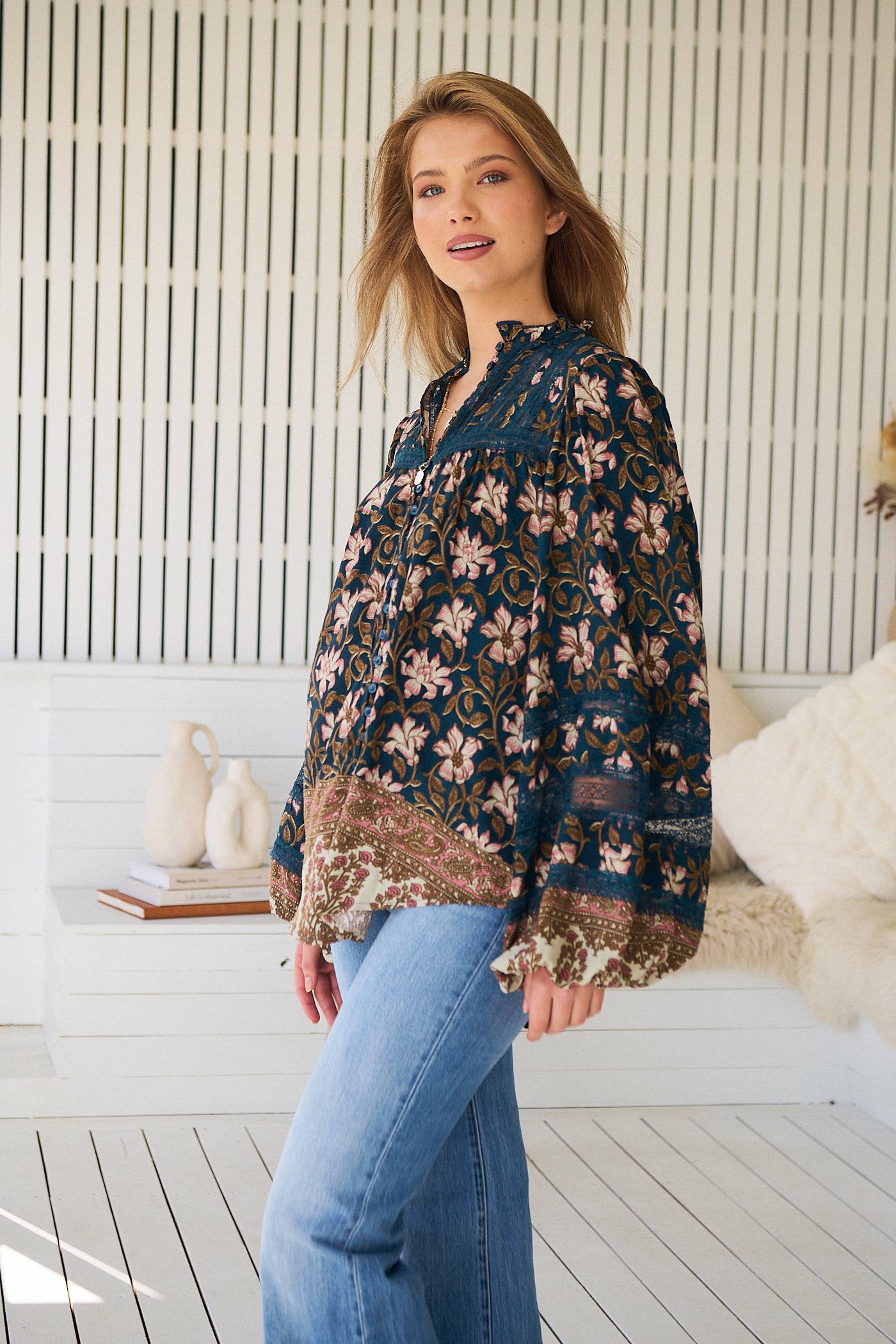  JAASE | NOMADE NADIA BLOUSE | Bohemian Love Runway