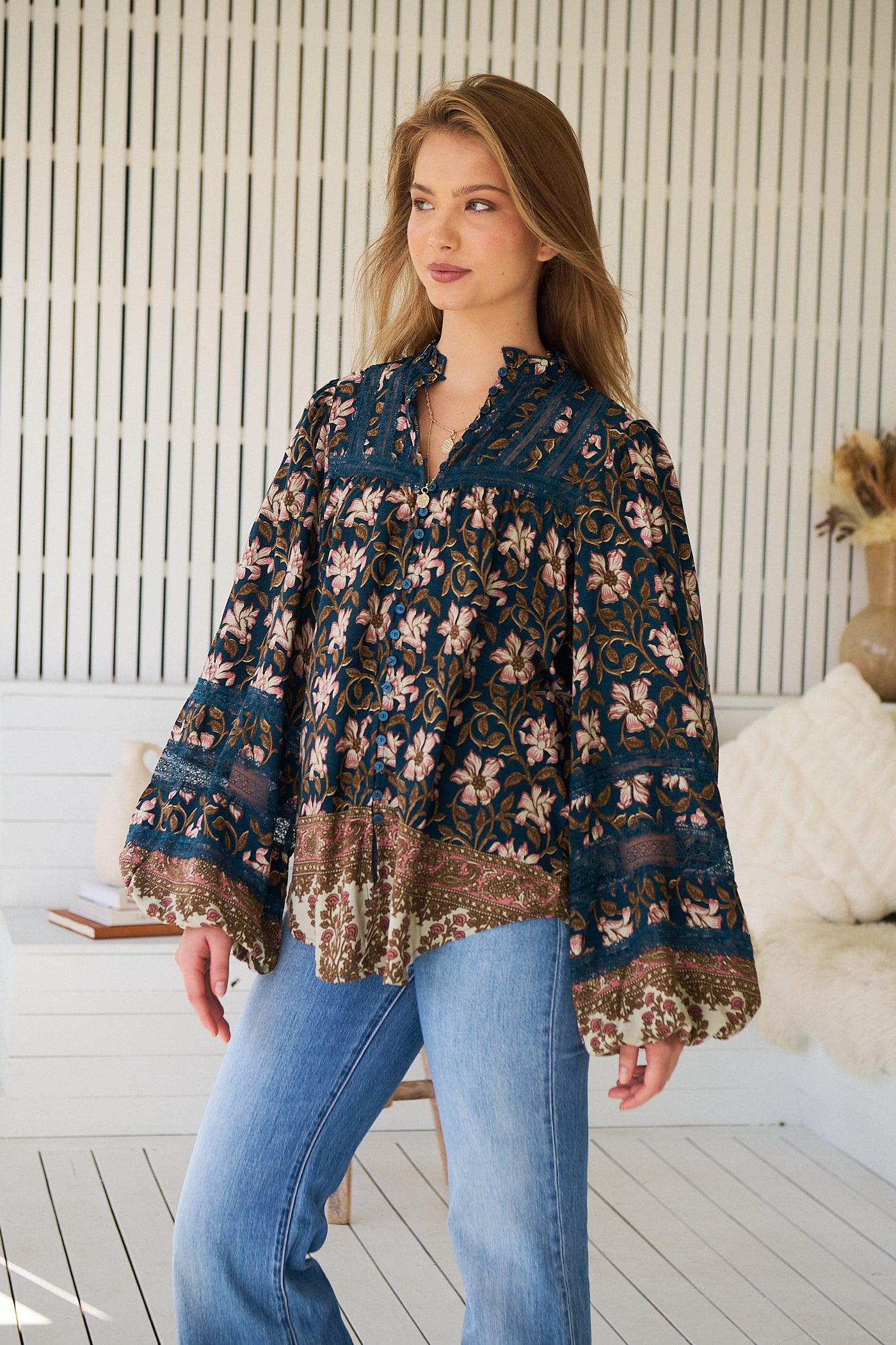  JAASE | NOMADE NADIA BLOUSE | Bohemian Love Runway