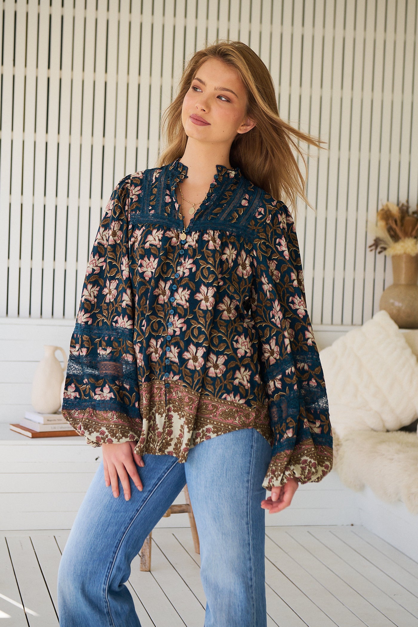 JAASE | NOMADE NADIA BLOUSE | Bohemian Love Runway