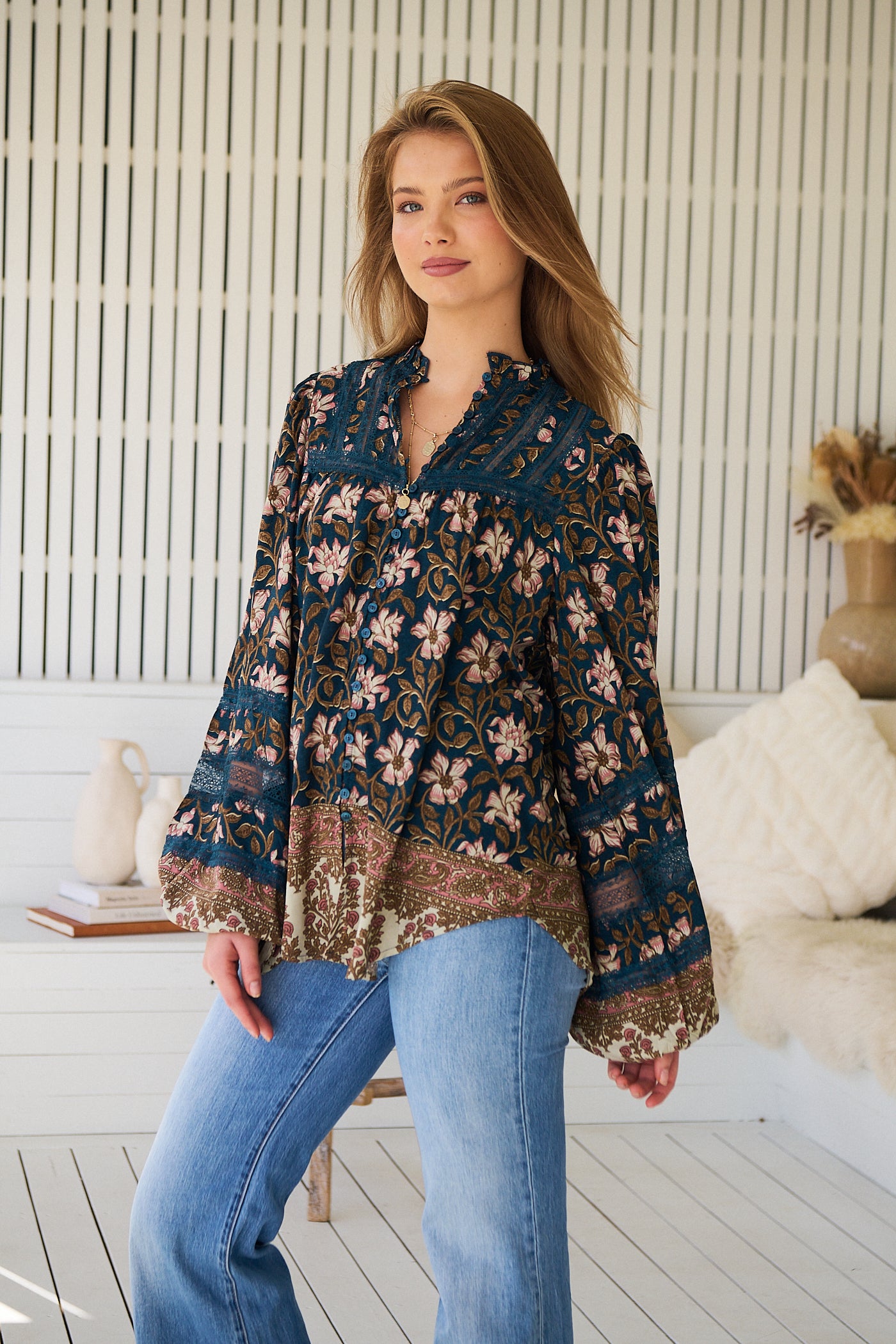  JAASE | NOMADE NADIA BLOUSE | Bohemian Love Runway