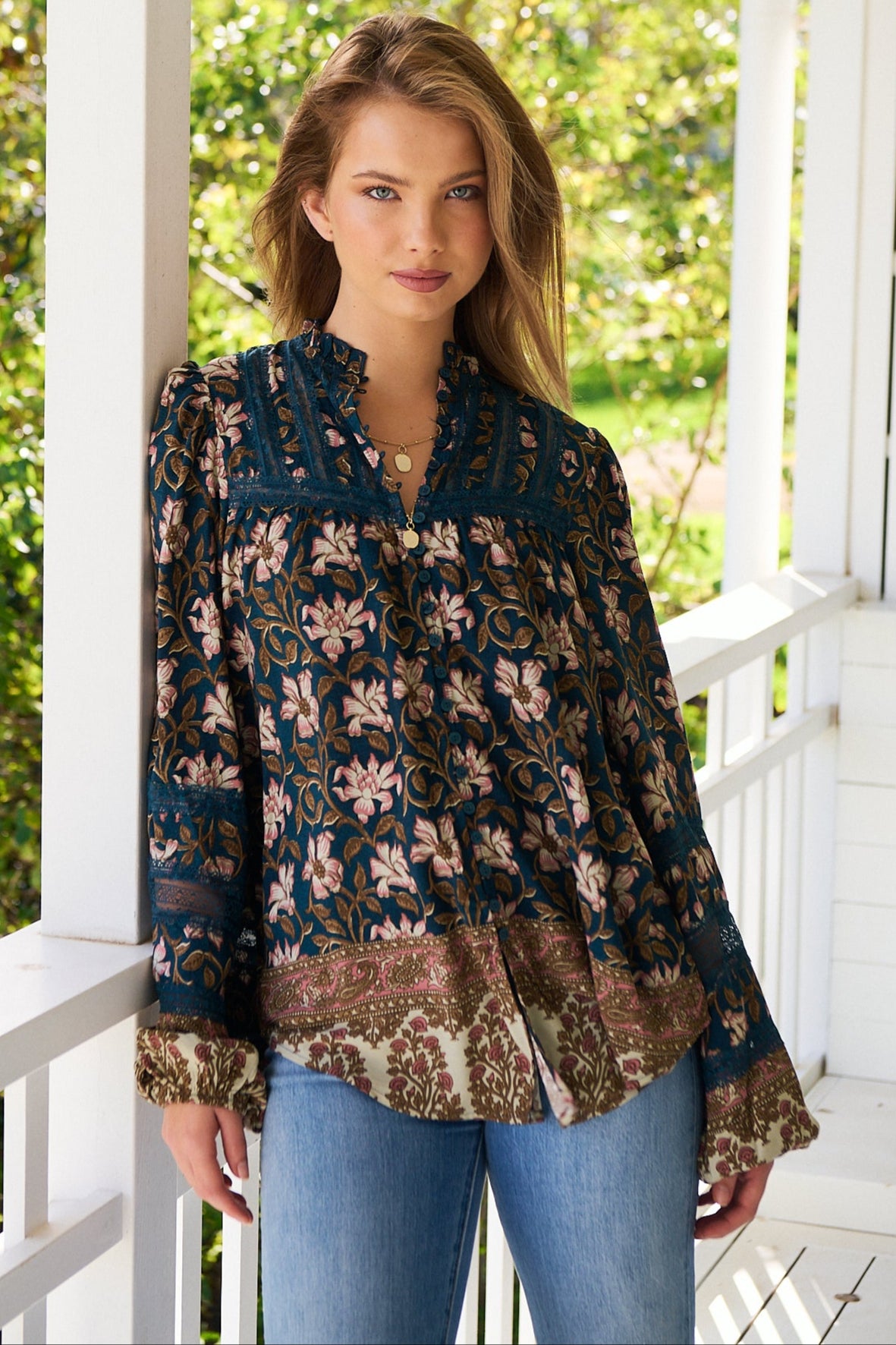  JAASE | NOMADE NADIA BLOUSE | Bohemian Love Runway