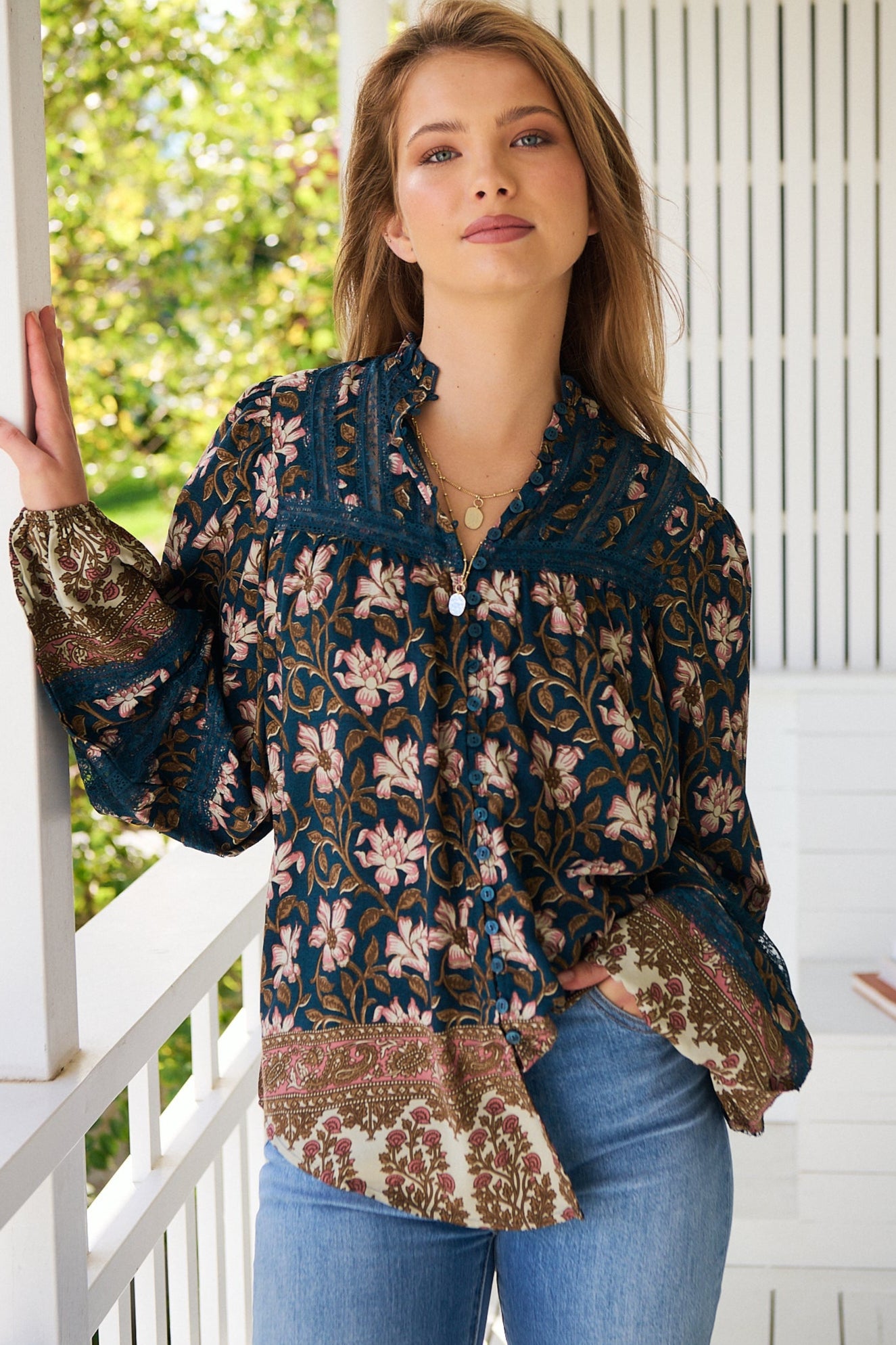  JAASE | NOMADE NADIA BLOUSE | Bohemian Love Runway