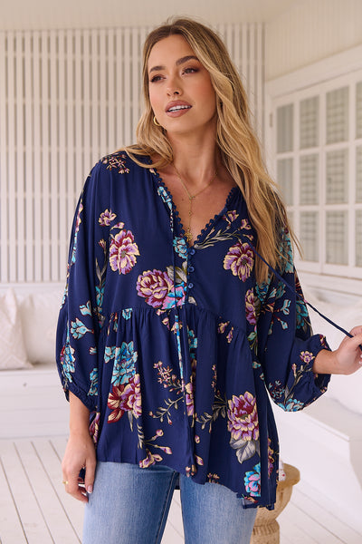 JAASE | BOTANICA CHLOE BLOUSE | Bohemian Love Runway