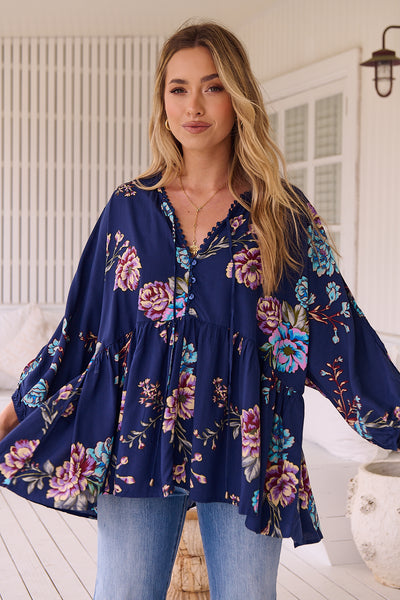 JAASE | BOTANICA CHLOE BLOUSE | Bohemian Love Runway