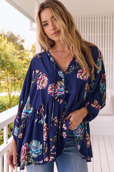 JAASE | BOTANICA CHLOE BLOUSE | Bohemian Love Runway