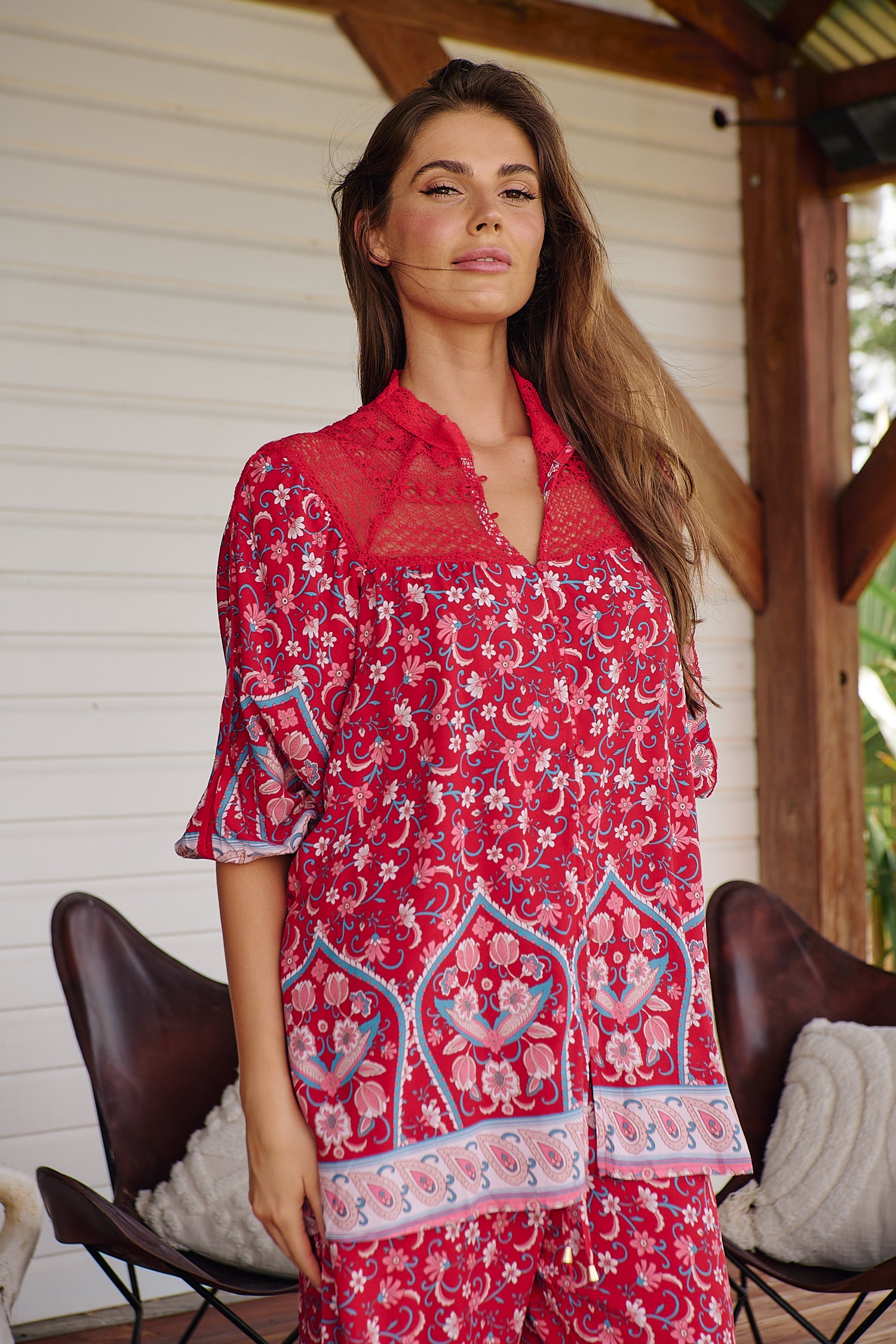  JAASE | RUBY ROUGE FLORENCE BLOUSE | Bohemian Love Runway