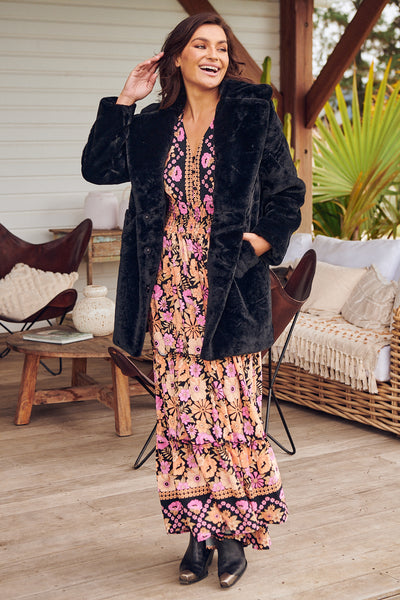 JAASE | APRICOT BLOSSOM CHELSEA MAXI DRESS | Bohemian Love Runway