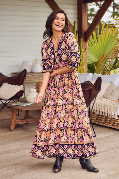 JAASE | APRICOT BLOSSOM CHELSEA MAXI DRESS | Bohemian Love Runway