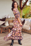 JAASE | APRICOT BLOSSOM CHELSEA MAXI DRESS | Bohemian Love Runway