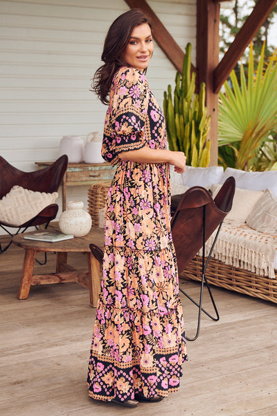 JAASE | APRICOT BLOSSOM CHELSEA MAXI DRESS | Bohemian Love Runway