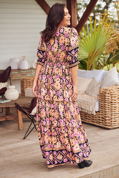 JAASE | APRICOT BLOSSOM CHELSEA MAXI DRESS | Bohemian Love Runway