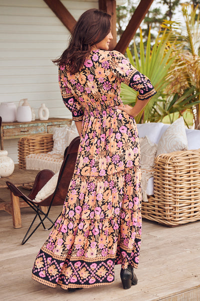 JAASE | APRICOT BLOSSOM CHELSEA MAXI DRESS | Bohemian Love Runway