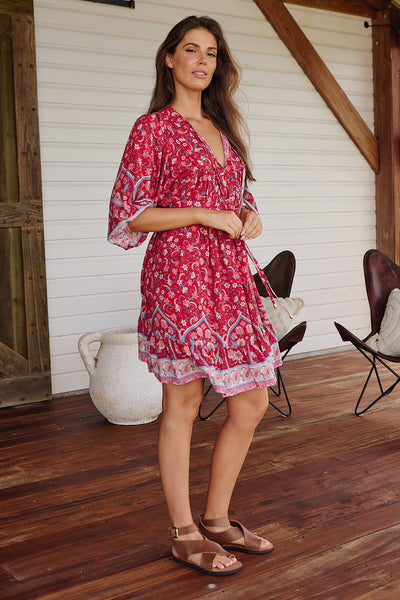 RUBY ROUGE  FRENCH DRESS