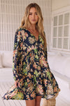 JAASE | BRIELLE TRACEY LONG SLEEVE DRESS | Bohemian Love Runway