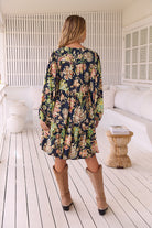  JAASE | BRIELLE TRACEY LONG SLEEVE DRESS | Bohemian Love Runway