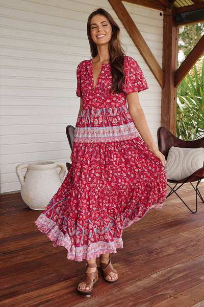 RUBY ROUGE  FRENCH DRESS