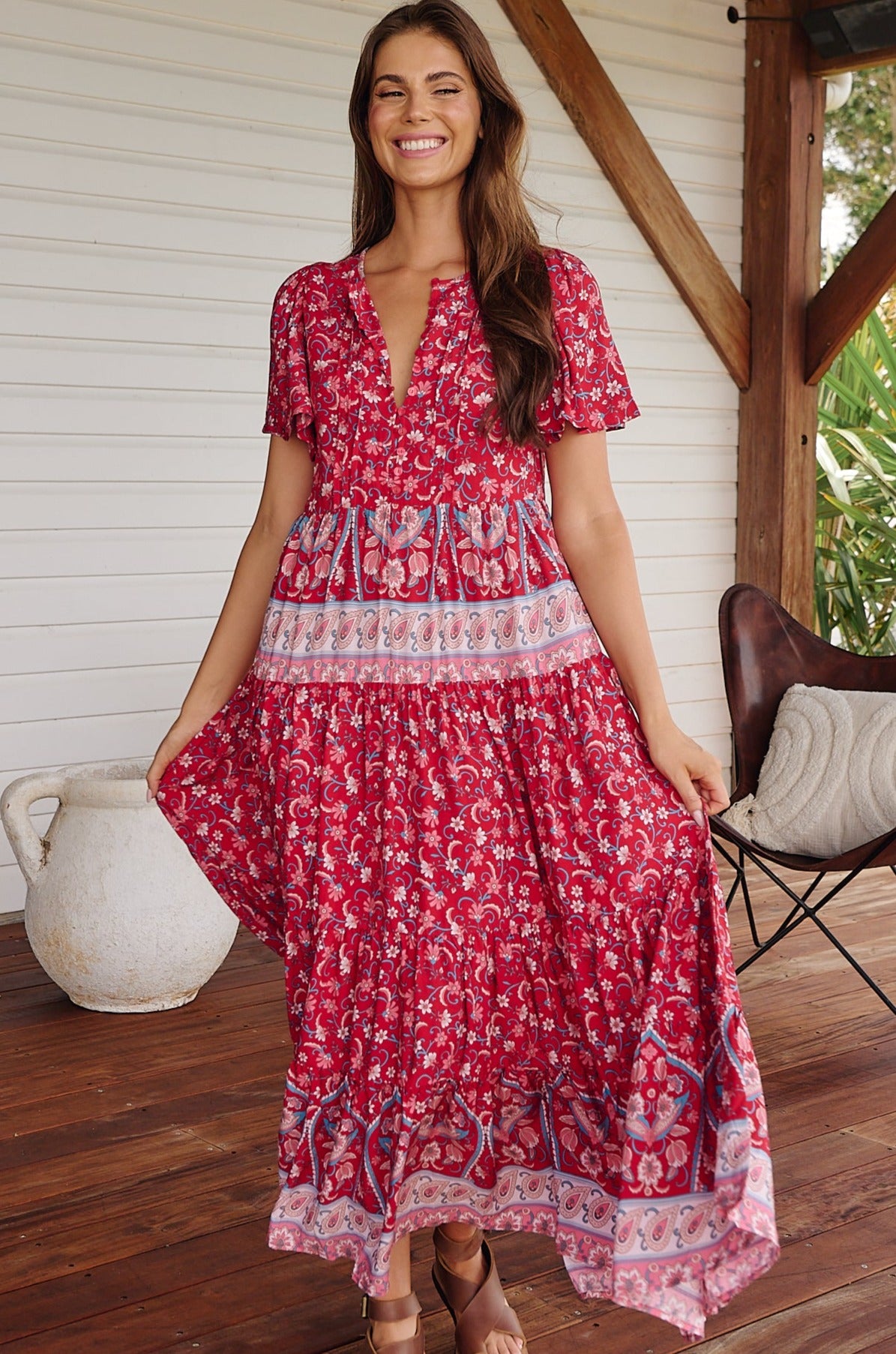  JAASE | RUBY ROUGE OLLI MAXI DRESS | Bohemian Love Runway