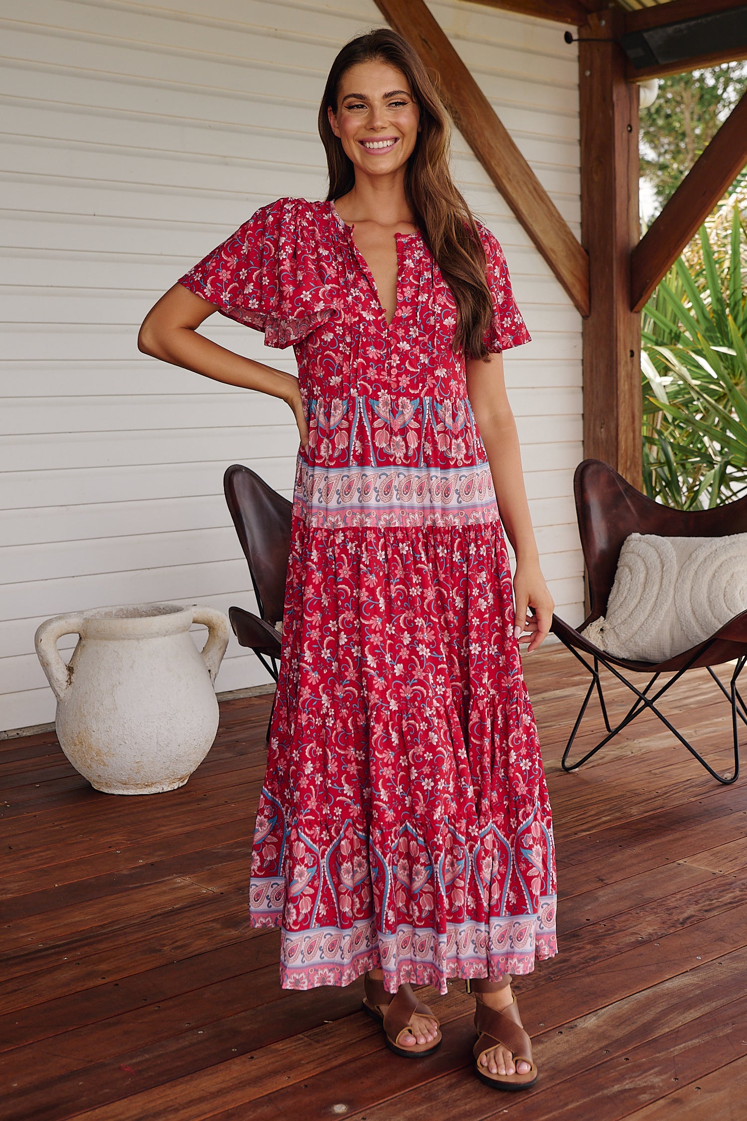  JAASE | RUBY ROUGE OLLI MAXI DRESS | Bohemian Love Runway