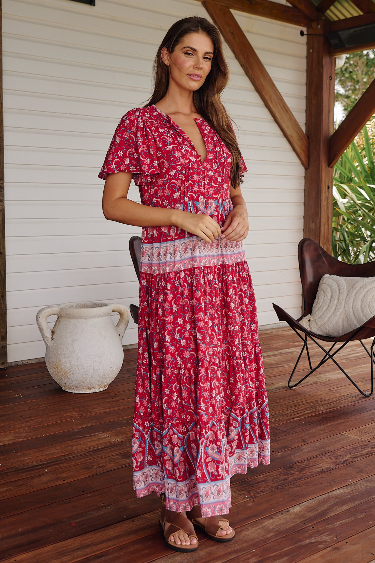  JAASE | RUBY ROUGE OLLI MAXI DRESS | Bohemian Love Runway