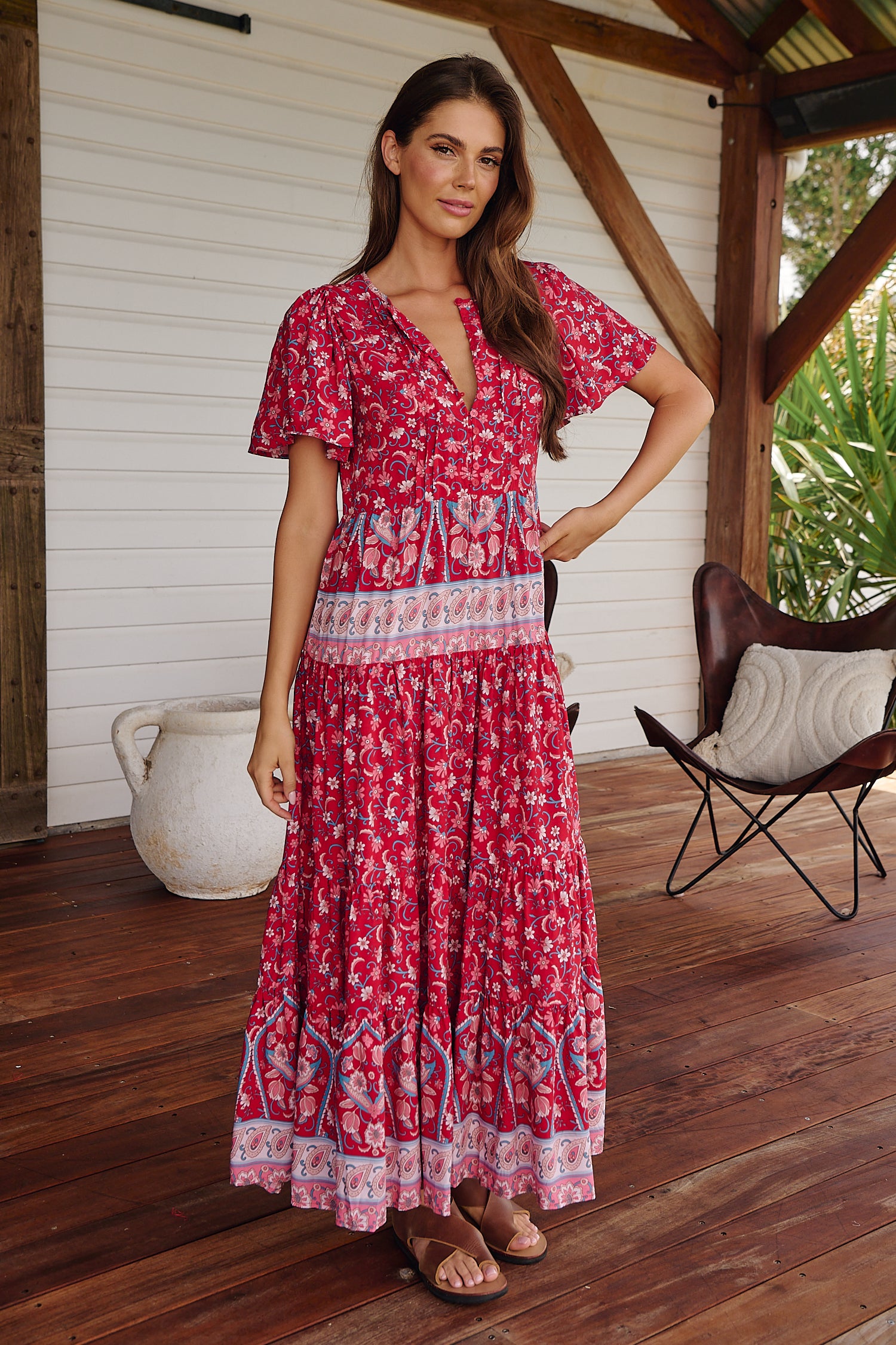  JAASE | RUBY ROUGE OLLI MAXI DRESS | Bohemian Love Runway