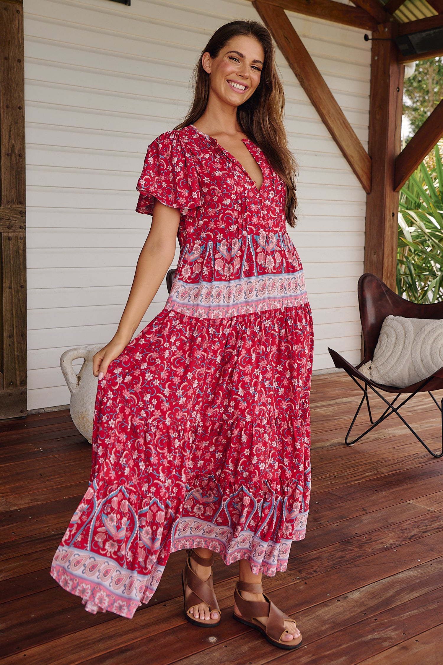  JAASE | RUBY ROUGE OLLI MAXI DRESS | Bohemian Love Runway