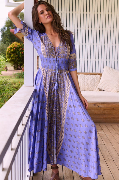 JAASE | JACARANDA INDIANA MAXI DRESS | Bohemian Love Runway