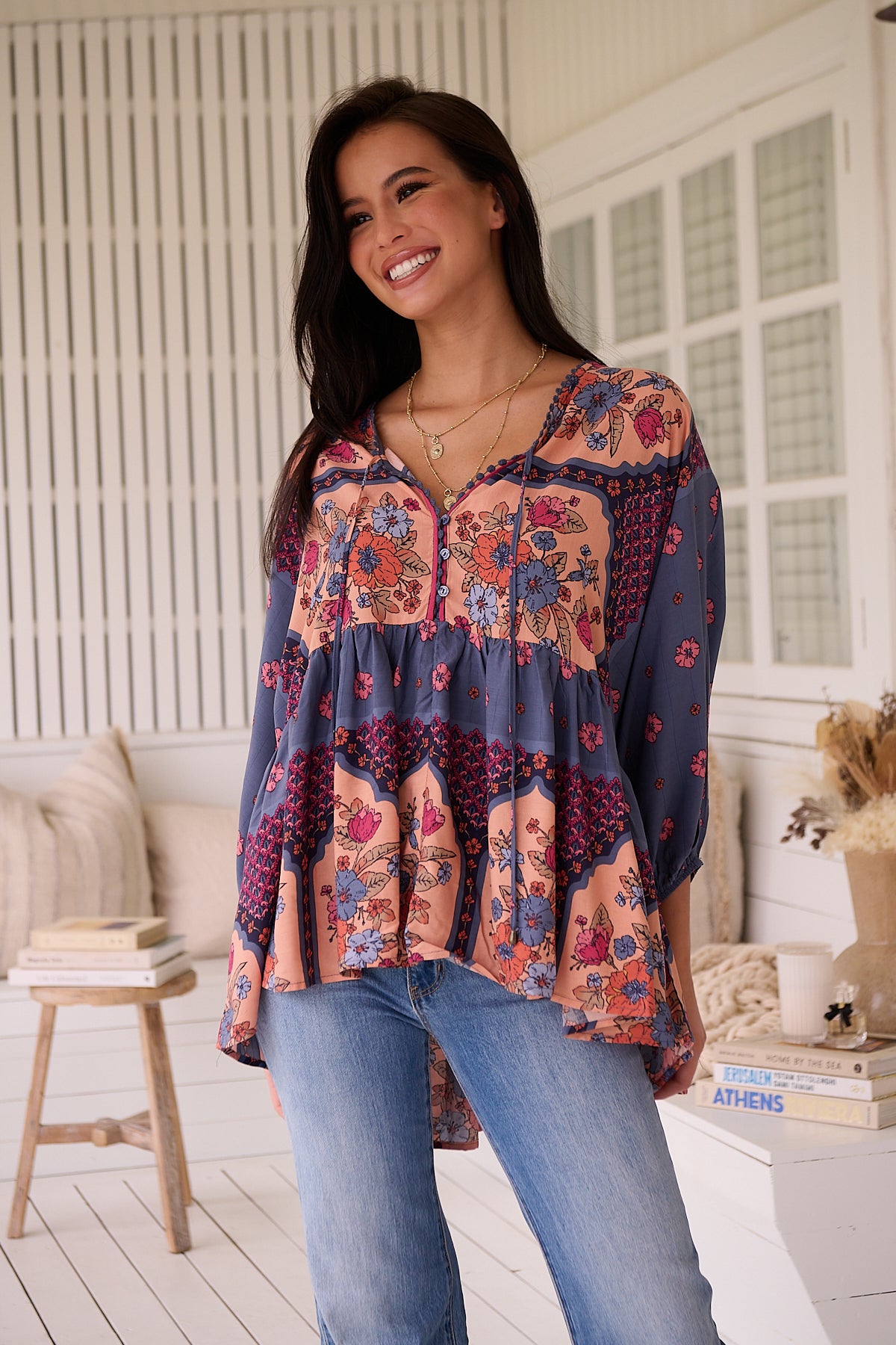  JAASE | LANEY CHLOE TOP | Bohemian Love Runway