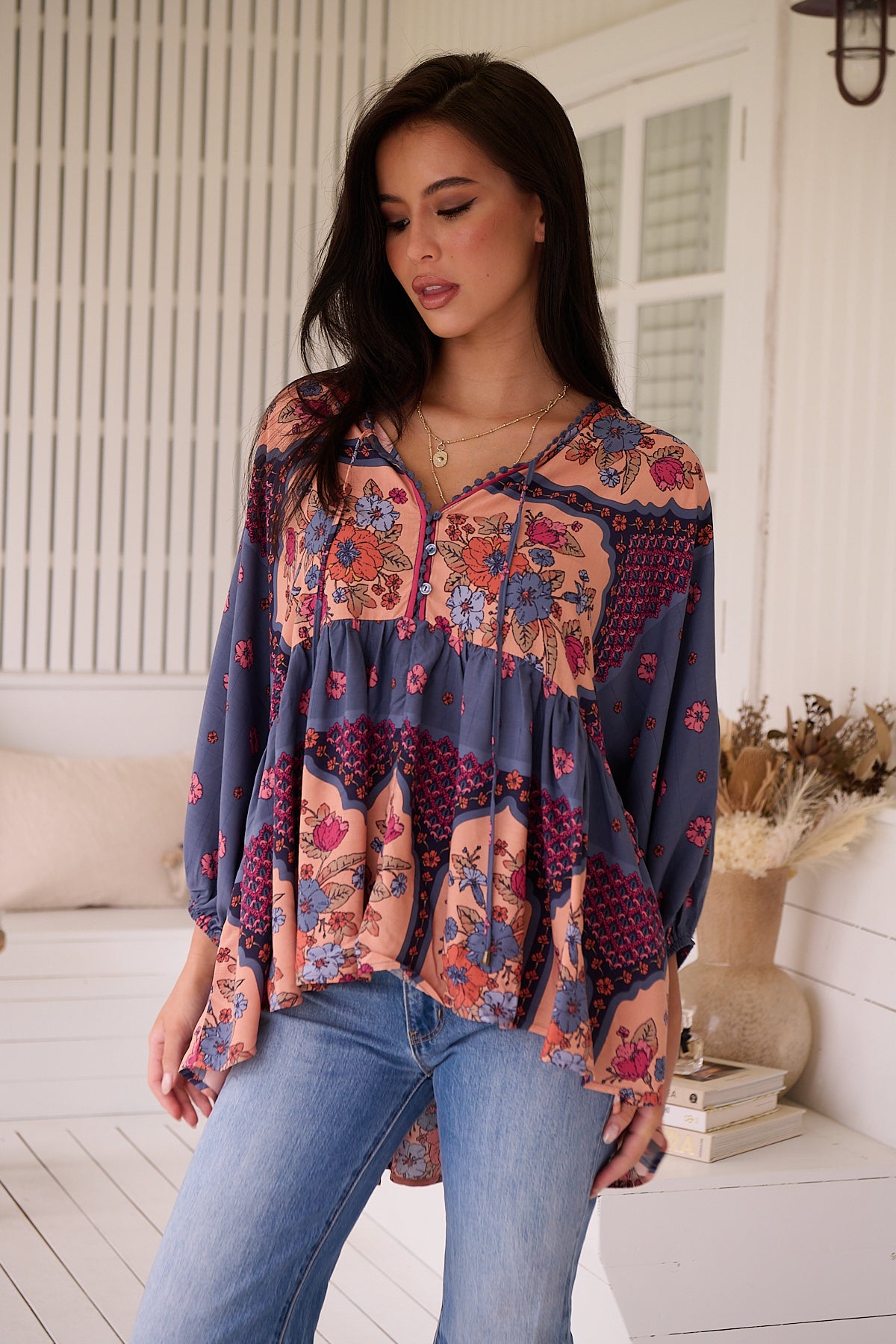  JAASE | LANEY CHLOE TOP | Bohemian Love Runway
