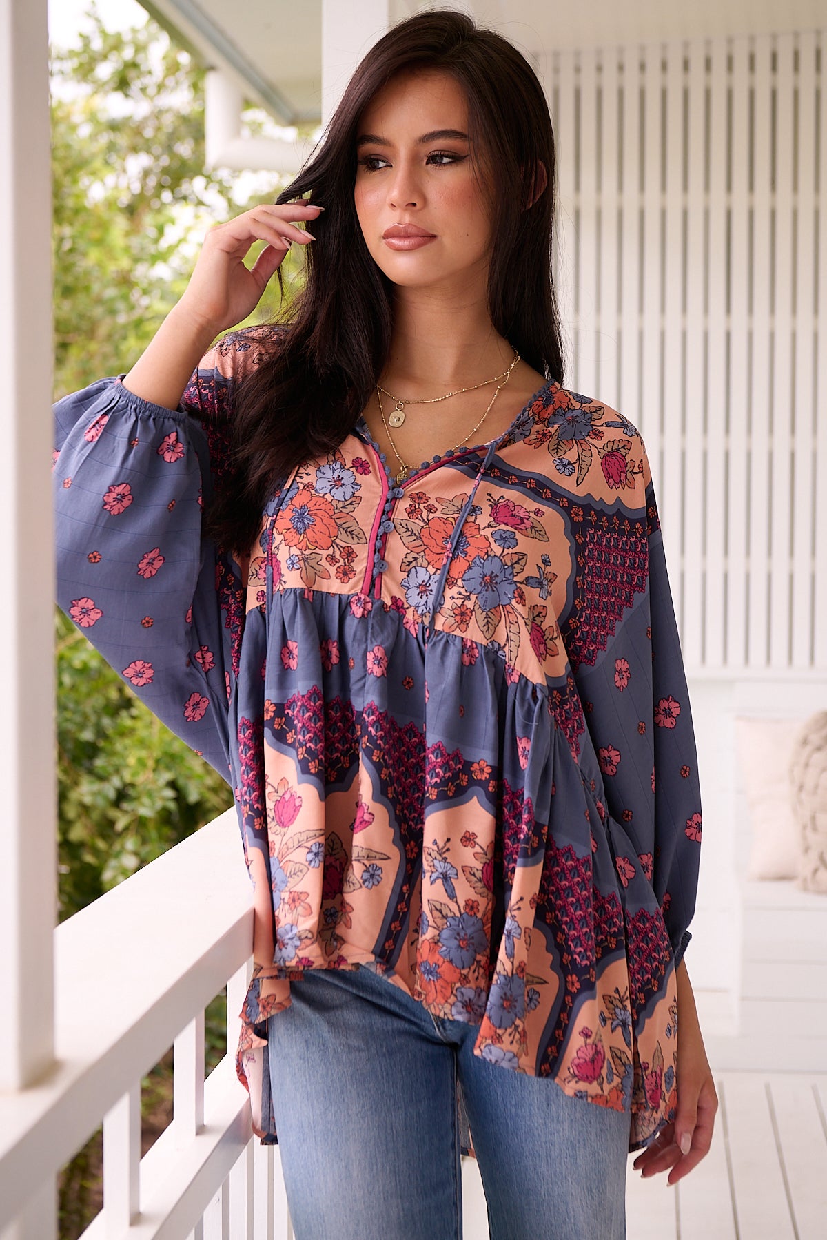  JAASE | LANEY CHLOE TOP | Bohemian Love Runway