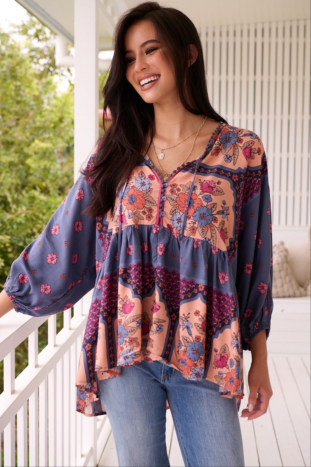  JAASE | LANEY CHLOE TOP | Bohemian Love Runway