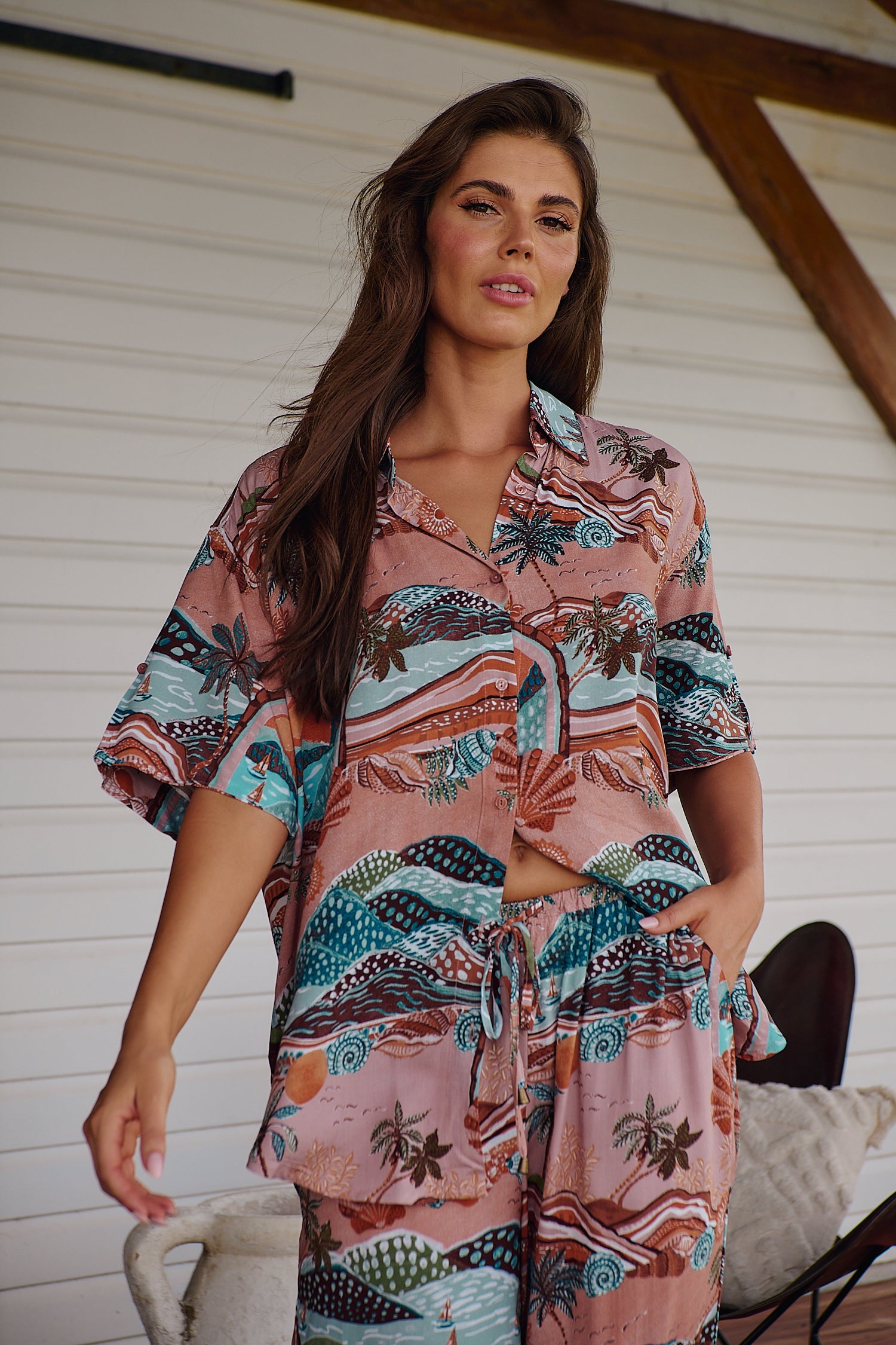  JAASE | LAKESIDE SERENITY LOLA SHIRT | Bohemian Love Runway