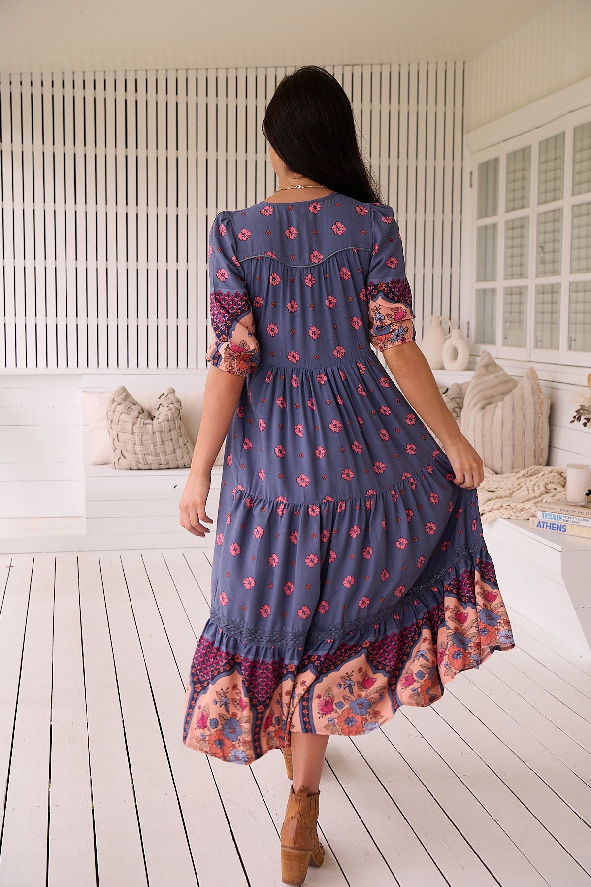  JAASE | LANEY EVE LACE MIDI DRESS | Bohemian Love Runway