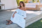  JAASE | HALLIE LINEN MAXI DRESS WHITE | Bohemian Love Runway