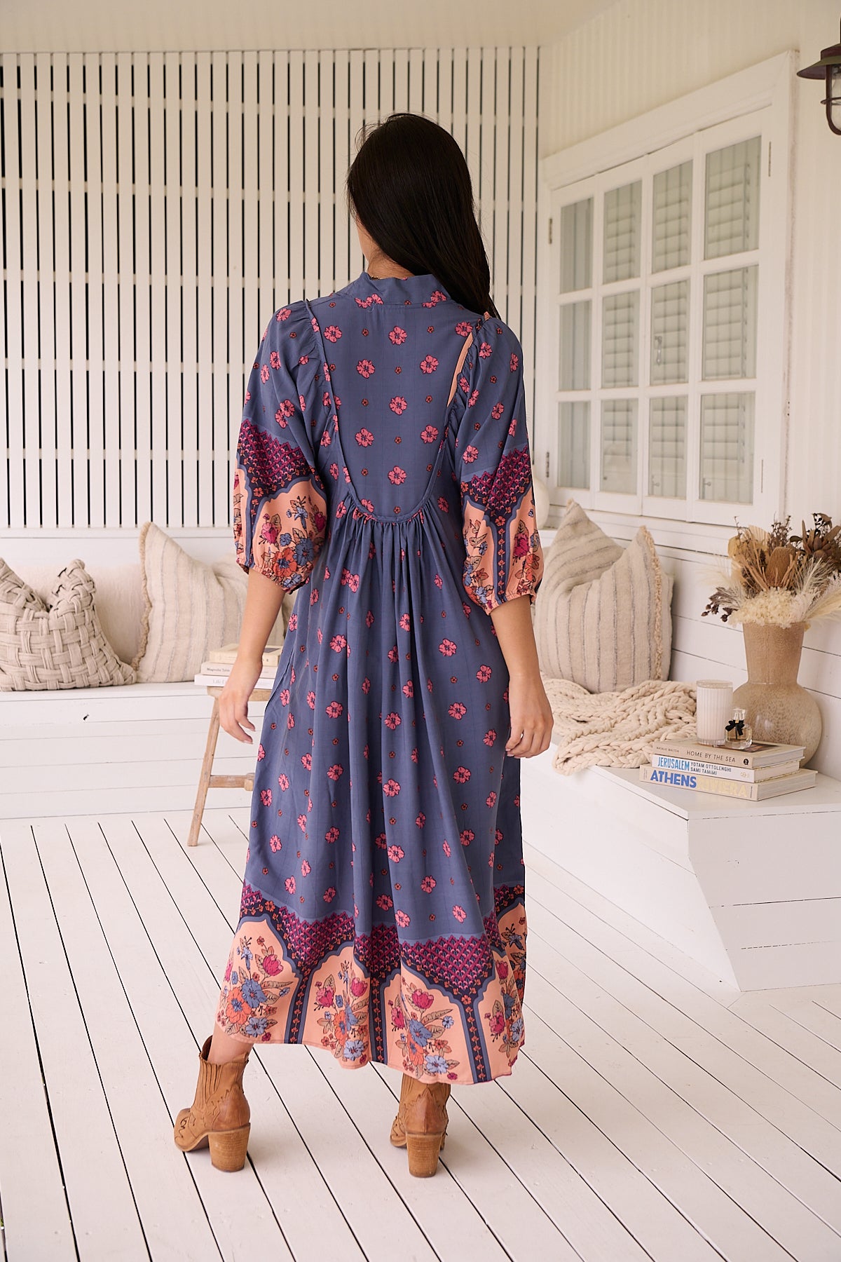  JAASE | LANEY BOHEME MIDI DRESS | Bohemian Love Runway