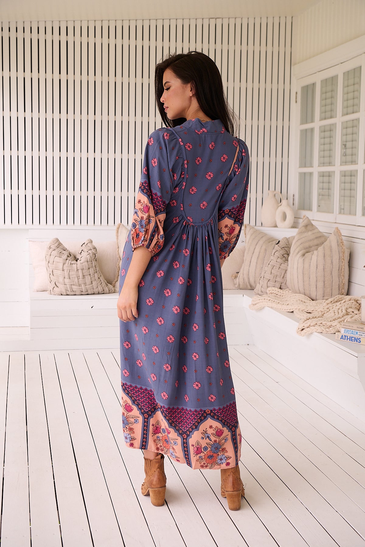  JAASE | LANEY BOHEME MIDI DRESS | Bohemian Love Runway