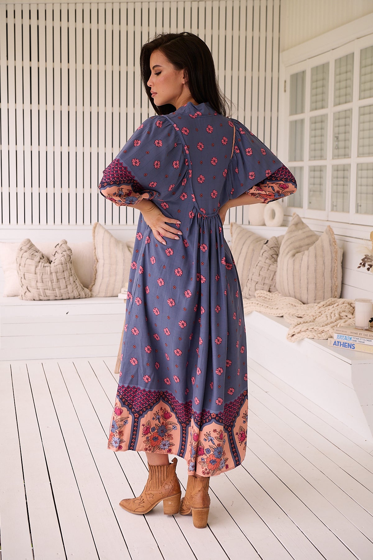  JAASE | LANEY BOHEME MIDI DRESS | Bohemian Love Runway