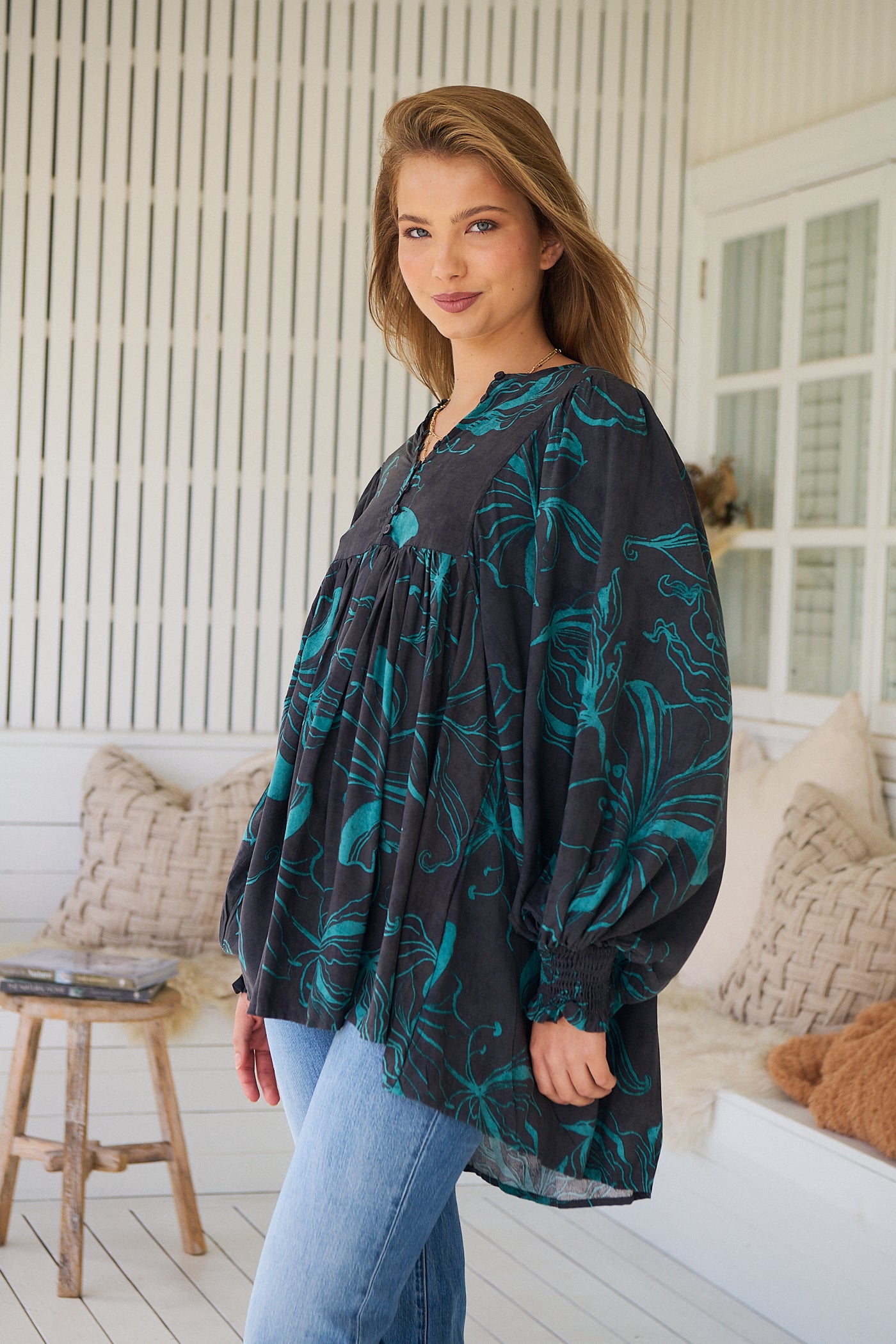  JAASE | MIDNIGHT LILLY PALOMA BLOUSE | Bohemian Love Runway