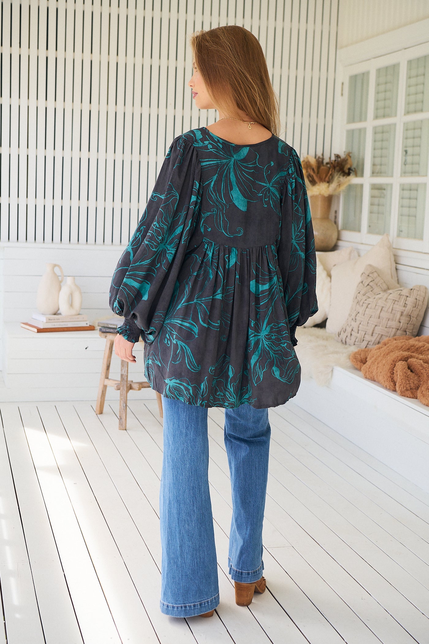  JAASE | MIDNIGHT LILLY PALOMA BLOUSE | Bohemian Love Runway