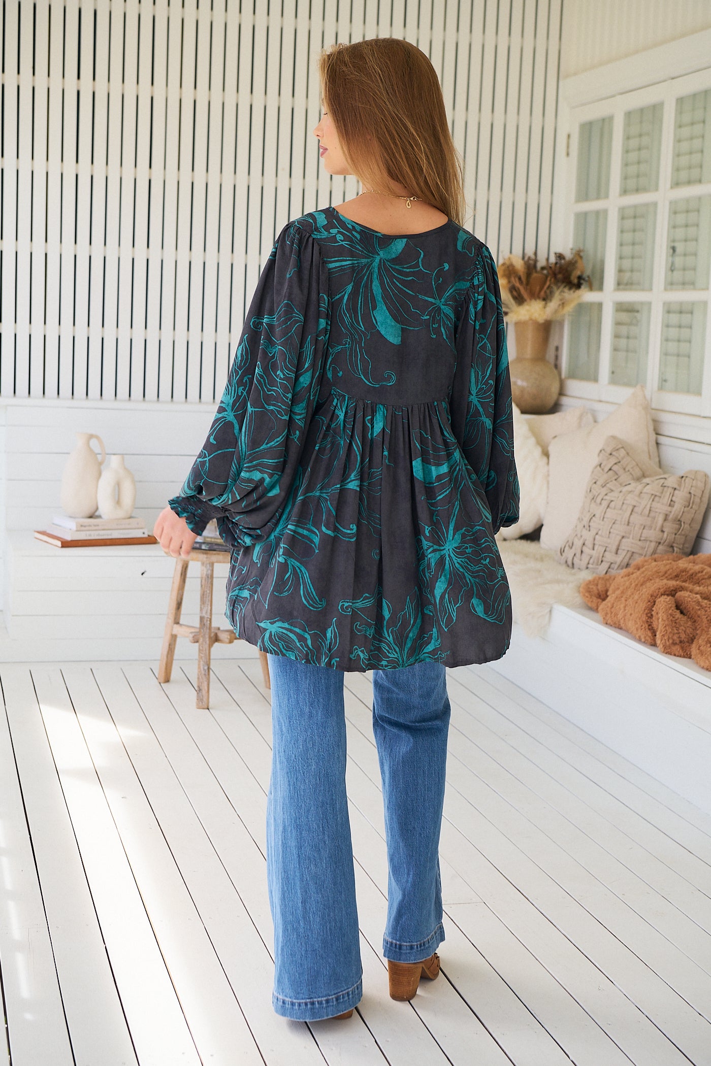  JAASE | MIDNIGHT LILLY PALOMA BLOUSE | Bohemian Love Runway