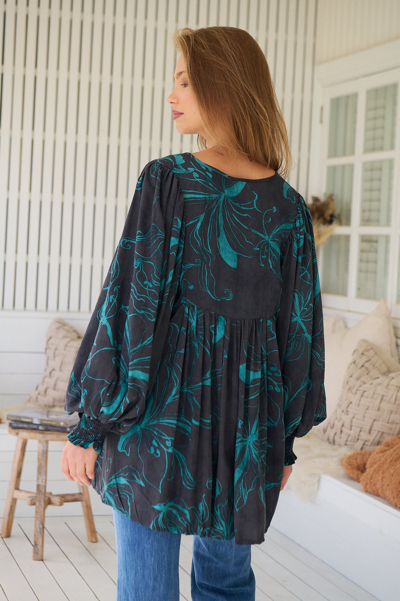  JAASE | MIDNIGHT LILLY PALOMA BLOUSE | Bohemian Love Runway