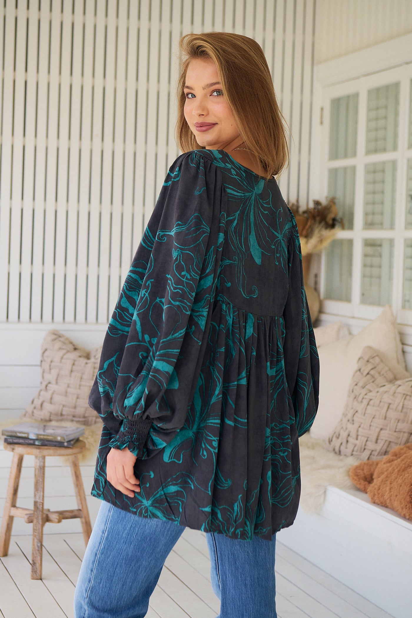  JAASE | MIDNIGHT LILLY PALOMA BLOUSE | Bohemian Love Runway