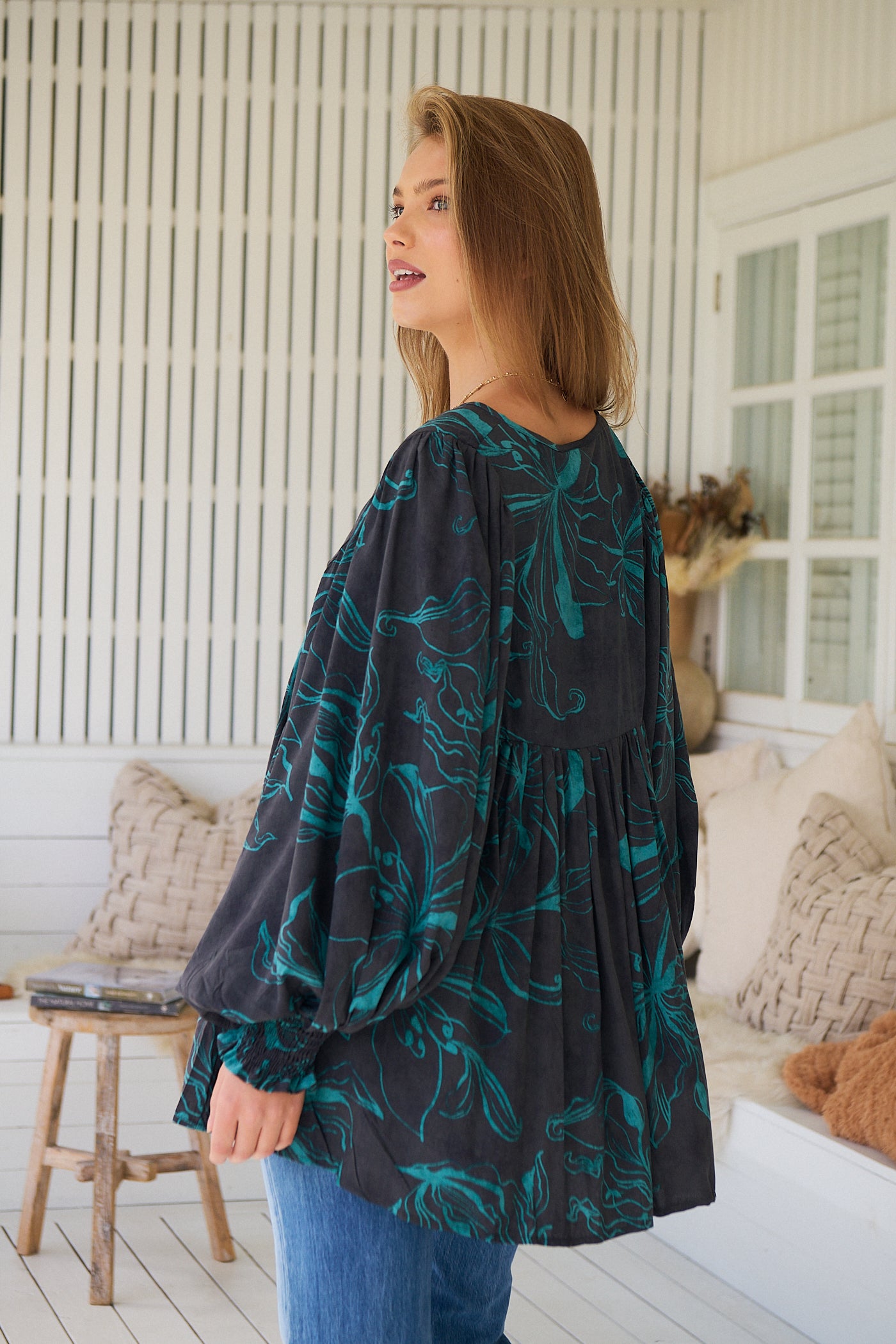  JAASE | MIDNIGHT LILLY PALOMA BLOUSE | Bohemian Love Runway